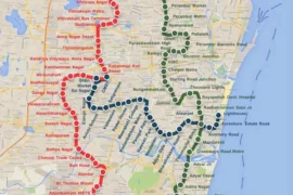 Chennai Metro Phase 2O Map