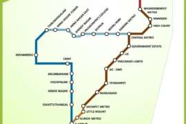 Cmrl Schematic Map